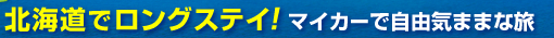 �k�C�����s�̓J�[�t�F���[�Ł@�}�C�J�[�Ŏ��R�ȗ�