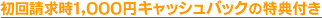 �L���b�V���o�b�N�̓��T