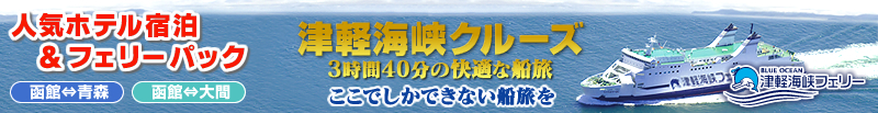 青森　北海道　フェリー　船旅　格安　パック