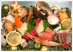 湯元 漁火館　料理　刺身