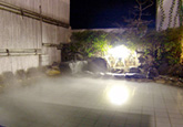 夜の露天風呂