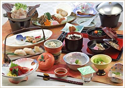 夕食料理