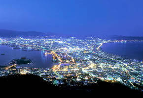 函館山夜景　写真